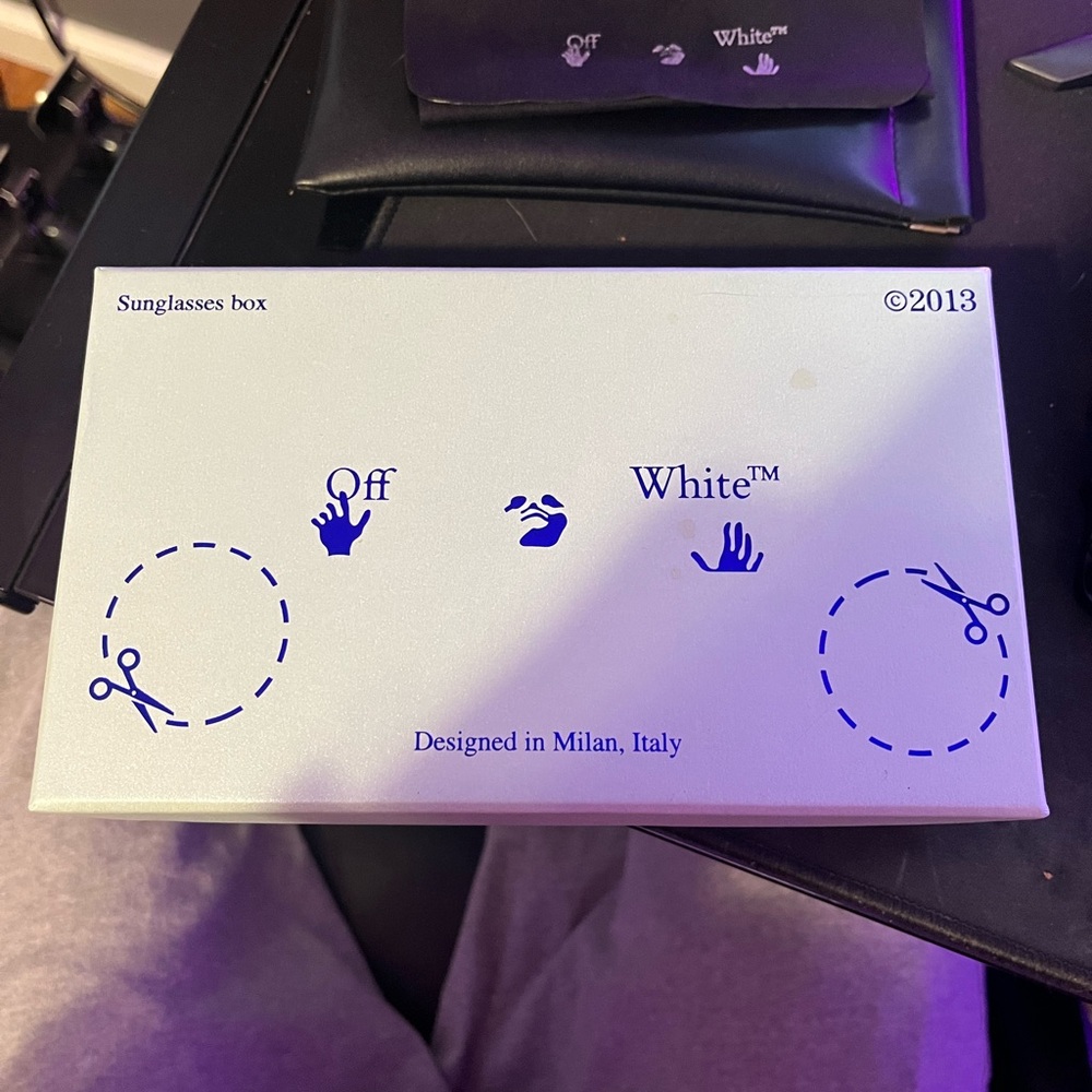 Off-White Silverstone Arrow Square Sunglasses - image 8